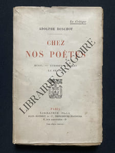 CHEZ NOS POETES-HUGO-GUERRES D'ECOLES-LA BEAUTE
