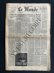 LE MONDE-N°9570-MERCREDI 29 OCTOBRE 1975