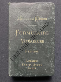 NOUVEAU FORMULAIRE VETERINAIRE