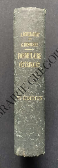 NOUVEAU FORMULAIRE VETERINAIRE