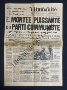 L'HUMANITE-N°4514-LUNDI 9 MARS 1959