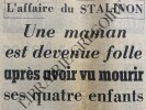 L'HUMANITE-N&deg;3064-MARDI 13 JUILLET 1954. 