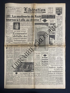 LIBERATION-N°2385-SAMEDI 10 ET DIMANCHE 11 MAI 1952