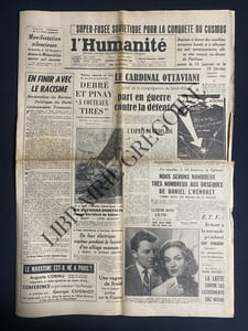 L'HUMANITE-N°4776-SAMEDI 9 JANVIER 1960