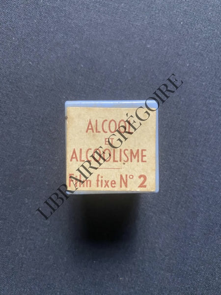 ALCOOL ET ALCOOLISME-FILM FIXE N&deg;2. G.C. CHAVANNE-JEAN HUMBERT-ANDRE POISSANT