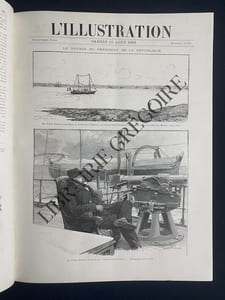 L'ILLUSTRATION-TOME 108-JUILLET-AOUT-SEPTEMBRE-OCTOBRE-NOVEMBRE-DECEMBRE 1896