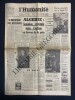 L'HUMANITE-N&deg;3604-MERCREDI 4 AVRIL 1956. 