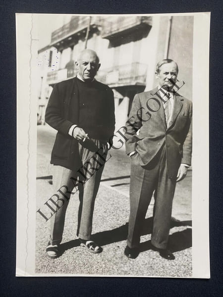 PABLO PICASSO-JOAN MIRO-PHOTOGRAPHIE. TONY SAULNIER