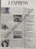 L'EXPRESS-N&deg;1014-DU 14 AU 20 DECEMBRE 1970. 