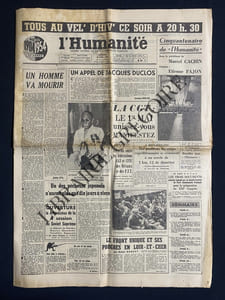 L'HUMANITE-N°2994-MERCREDI 21 AVRIL 1954