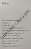 LA CHAUSSURE. JEAN-PAUL ROUX