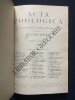ACTA ZOOLOGICA INTERNATIONELL TIDSKRIFT FOR ZOOLOGI-FJARDE ARGANGEN 1923. NILS HOLMGREN (UTGIVEN AV)