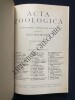 ACTA ZOOLOGICA-1922-PARTIE 3. NILS HOLMGREN (UTGIVEN AV)