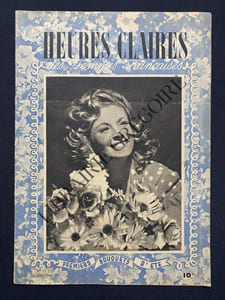 HEURES CLAIRES-N°12-15 JUIN 1946-PREMIERS BOUQUETS D'ETE