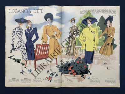 HEURES CLAIRES-N°12-15 JUIN 1946-PREMIERS BOUQUETS D'ETE