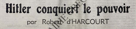 TEMPS PRESENT-N&deg;32-VENDREDI 10 JUIN 1938-NUMERO SPECIAL LES FASCISMES ET NOUS, CHRETIENS. 