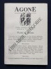 AGONE-N&deg;12-1994-PLAISIR AU POEME. 