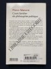 COURS FAMILIER DE PHILOSOPHIE POLITIQUE. PIERRE MANENT