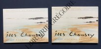 ILES CHAUSEY CIELS ROCHERS EAU SABLE. JEAN-LOUP EVE (AQUARELLES DE)