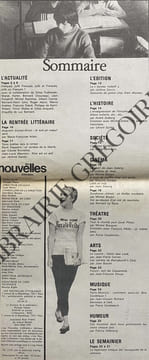 LES NOUVELLES LITTERAIRES-N°2703-DU 13 AU 19 SEPTEMBRE 1979-FRANCAIS, JUIFS FRANCAIS, JUIFS ET FRANCAIS, JUIFS OU FRANCAIS?. undefined