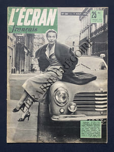 L'ECRAN FRANCAIS-N°266-7 AOUT 1950-LUDMILLA TCHERINA