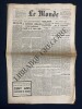 LE MONDE-N&deg;5579-MARDI 25 DECEMBRE 1962. 