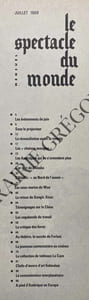 LE SPECTACLE DU MONDE-N°88-JUILLET 1969