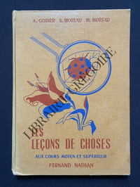 LES LECONS DE CHOSES AUX COURS MOYEN ET SUPERIEUR