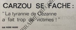 LE FIGARO LITTERAIRE-N&deg;991-DU 15 AVRIL AU 21 AVRIL 1965. 