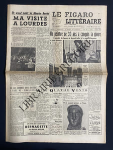 LE FIGARO LITTERAIRE-N°613-18 JANVIER 1958