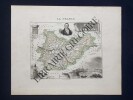 CARTE -TARN ET GARONNE. DYONNET (GRAVE PAR)-VUILLEMIN (DRESSE PAR)