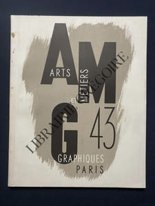 ARTS ET METIERS GRAPHIQUES-N°43-15 OCTOBRE 1934