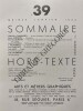 ARTS ET METIERS GRAPHIQUES-N&deg;39-15 JANVIER 1934. 