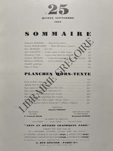 ARTS ET METIERS GRAPHIQUES-N°25-15 SEPTEMBRE 1931