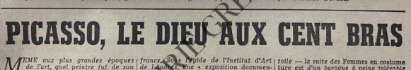 LE FIGARO LITTERAIRE-N&deg;572-6 AVRIL 1957. 