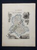 CARTE-HAUTE VIENNE. COUCHE-VUILLEMIN-ISIDORE