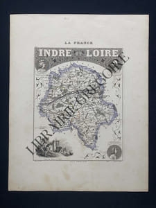 INDRE ET LOIRE-CARTE
