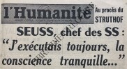 L'HUMANITE-N&deg;3042-JEUDI 17 JUIN 1954. 