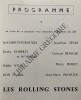 PROGRAMME-MISICORAMA-EUROPE 1-OLYMPIA-ROLLING STONES. 