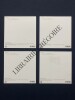 4 CARTES POSTALES-EXPOSITION UN MOMENT SI DOUX-GRAND PALAIS-PARIS-NOVEMBRE 2013-FEVRIER 2014. RAYMOND DEPARDON