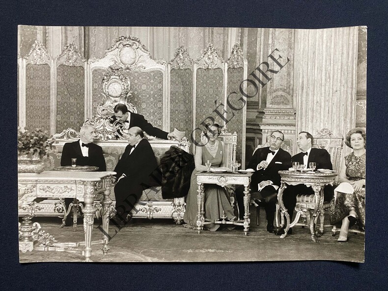 PHOTOGRAPHIE-LE VOYAGE DE DE GAULLE EN TURQUIE. GILLES CARON