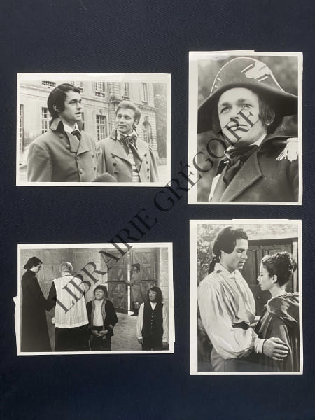 LES COMPAGNONS DE JEHU-8 PHOTOGRAPHIES. ALEXANDRE DUMAS (D'APRES)-J. ARMAND (ADAPTATION DE)-MICHEL DRACH (REALISATION DE)