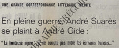 LE FIGARO LITTERAIRE-N&deg;873-12 JANVIER 1963. 