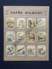 CAFES GILBERT-12 CHROMOS-SERIE 23-POISSONS. 