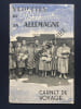 VEDETTES DE PARIS EN ALLEMAGNE-CARNET DE VOYAGE-TOURNEE PARIS-VEDETTES. RUDY CANTEL