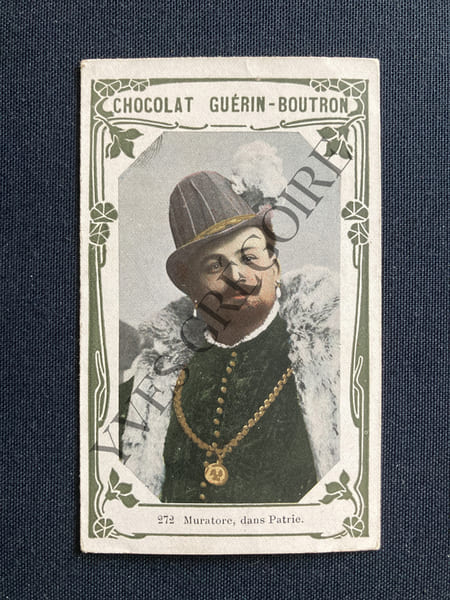 MURATORE, DANS PATRIE-CHROMO CHOCOLAT GUERIN-BOUTRON. 