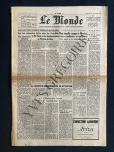 LE MONDE-N°7371-MERCREDI 25 SEPTEMBRE 1968