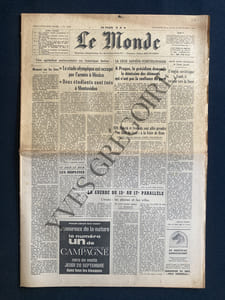 LE MONDE-N°7369-DIMANCHE 22 ET LUNDI 23 SEPTEMBRE 1968