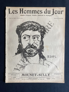 LES HOMMES DU JOUR-4e ANNEE-N°207-6 JANVIER 1911-MOUNET SULLY