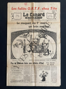 LE CANARD ENCHAINE-N°2635-28 AVRIL 1971